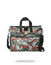 RED LEOPARD MONEY TRAVEL CASE