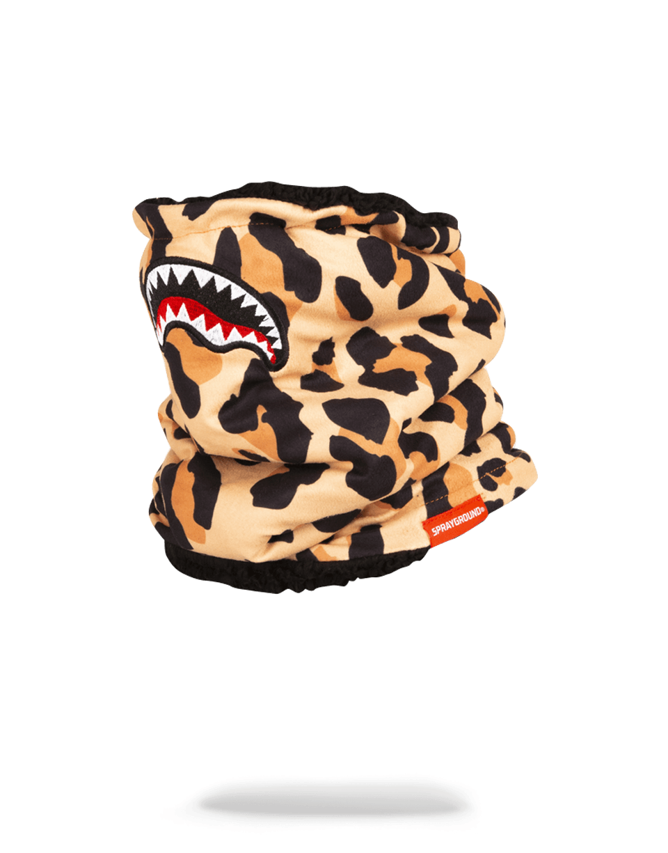 LEOPARD NECK WARMER