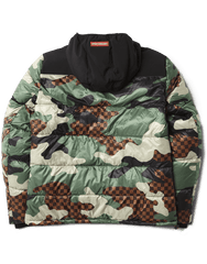 CAMO CHECKERED PUFFER