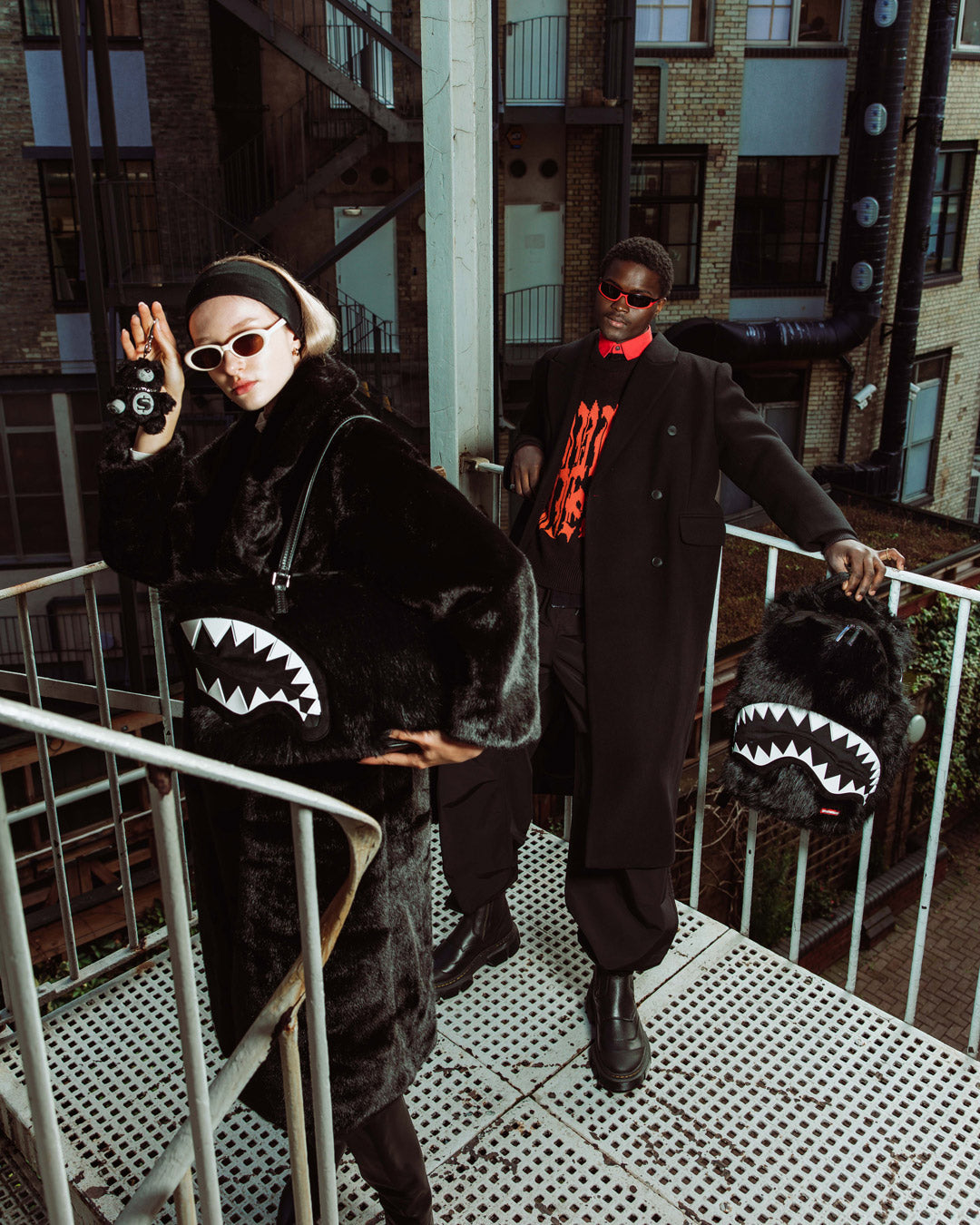 FURZILLA SHARK (NIGHT) BACKPACK