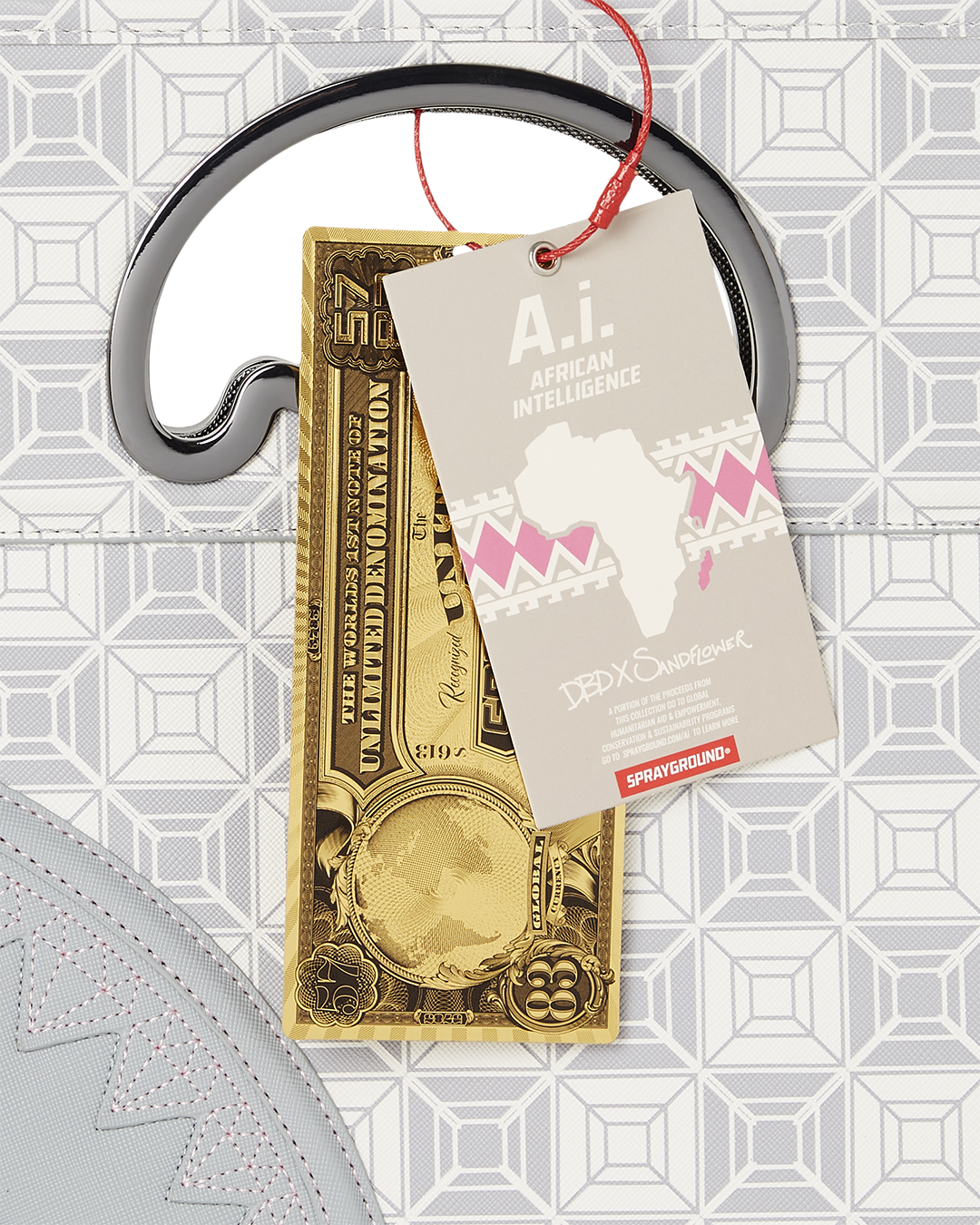 A.I.8 AFRICAN INTELLIGENCE BOOKED & BUSY CITY SAVVY HANDBAG