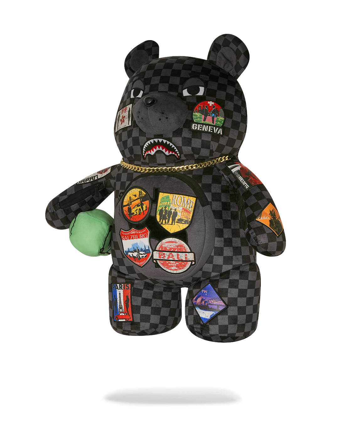 GLOBAL MOGUL UNLIMITED MILES MONEYBEAR TEDDYBEAR BACKPACK