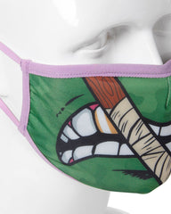 ADULT TMNT: DONATELLO SHARK FORM FITTING FACE-COVERING